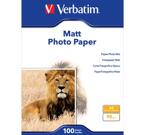 Verbatim matt fotopapper A3, 100 ark