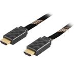 HDMI-kabel, 5m, v1.4, 19-pin ha-ha, 4K, Ethernet, 3D, returljud, svart