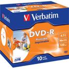 Verbatim DVD-R 16x, Inkjet Printable, 10 pack