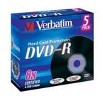 Verbatim DVD-R 8x, Hardcoat, 5 pack