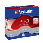 Verbatim BD-RE, 2x, 25GB, jewelcase, 5-pack