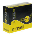 Optisk media (cd/dvd/bd) - CD-R - Maxell CD-R 52x, slim case, 10-pack